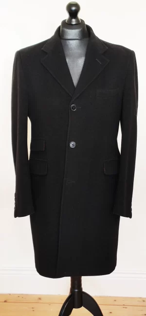 DA Prato Italian Crombie Style Coat