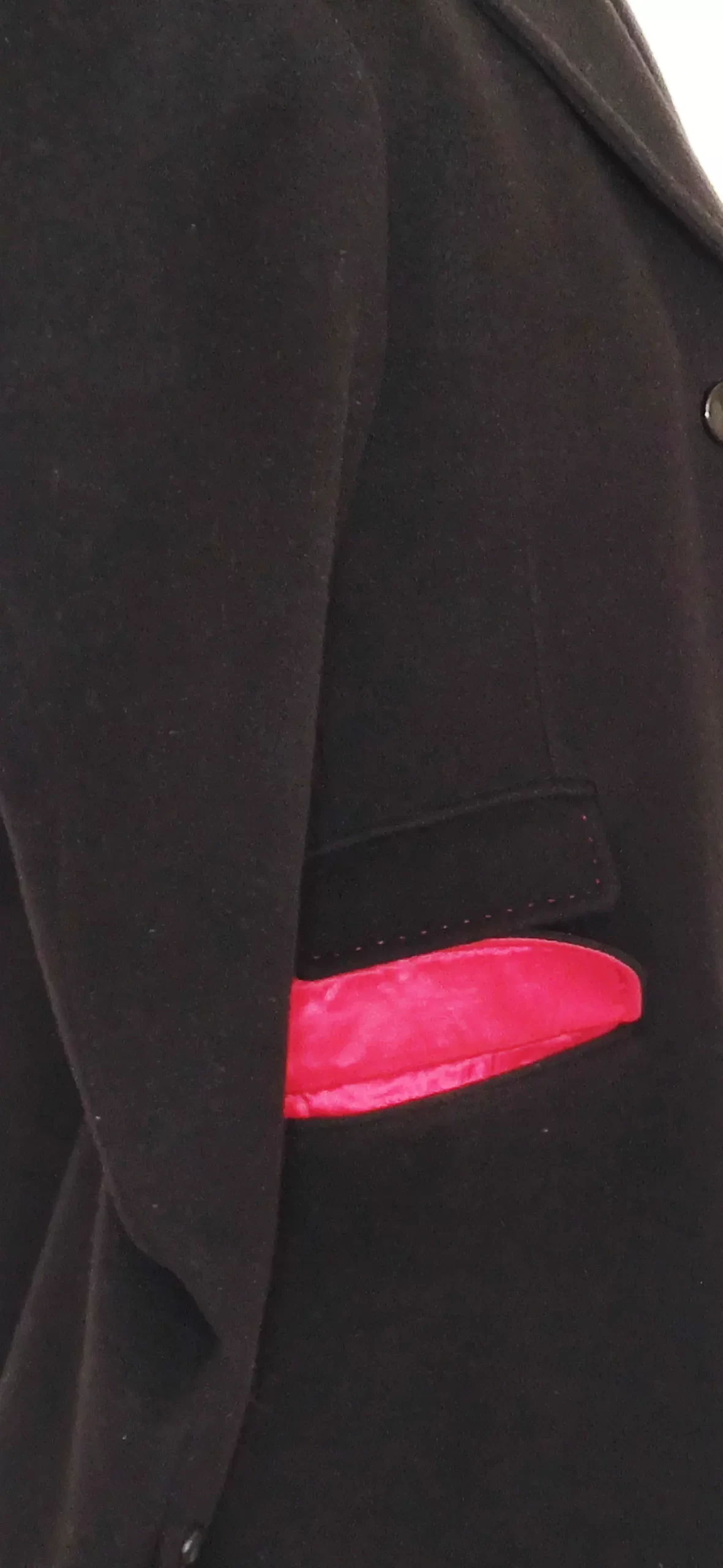 DA Prato Italian Crombie Style Coat - Image 3