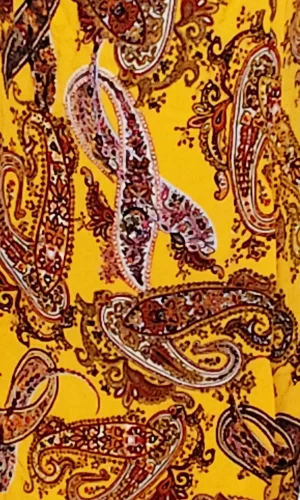 Paisley Pattern Shift Dress