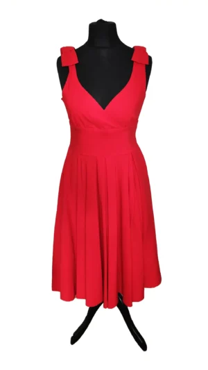 Retro Red Dress