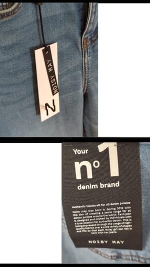 Alternative view of Noisy May Sallie High Waisted Flared Jean