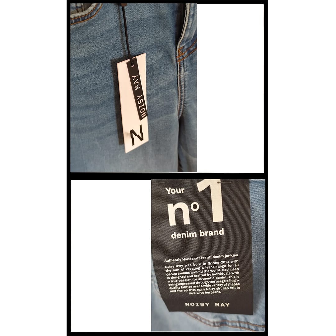 Noisy May Sallie High Waisted Flared Jean - Image 2