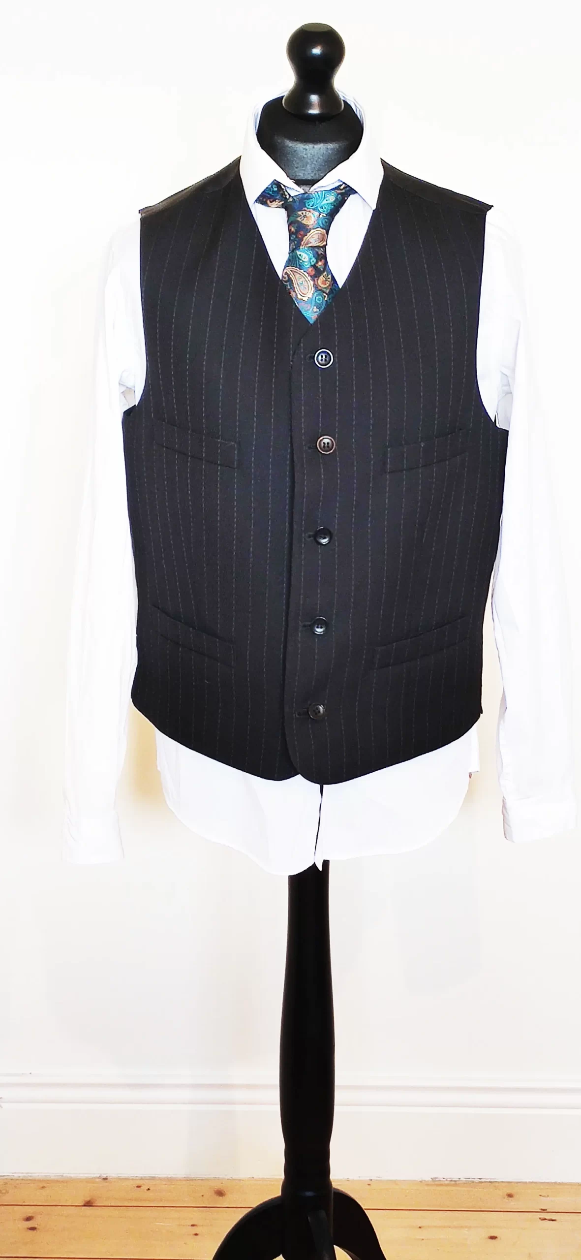 Remus Uomo Pinstripe Waistcoat