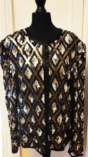 Valerie Stevens Sequin Jacket