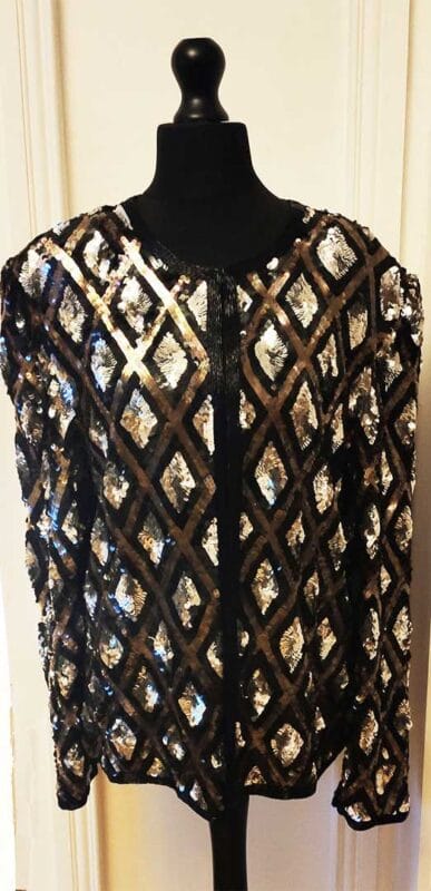Valerie Stevens Sequin Jacket