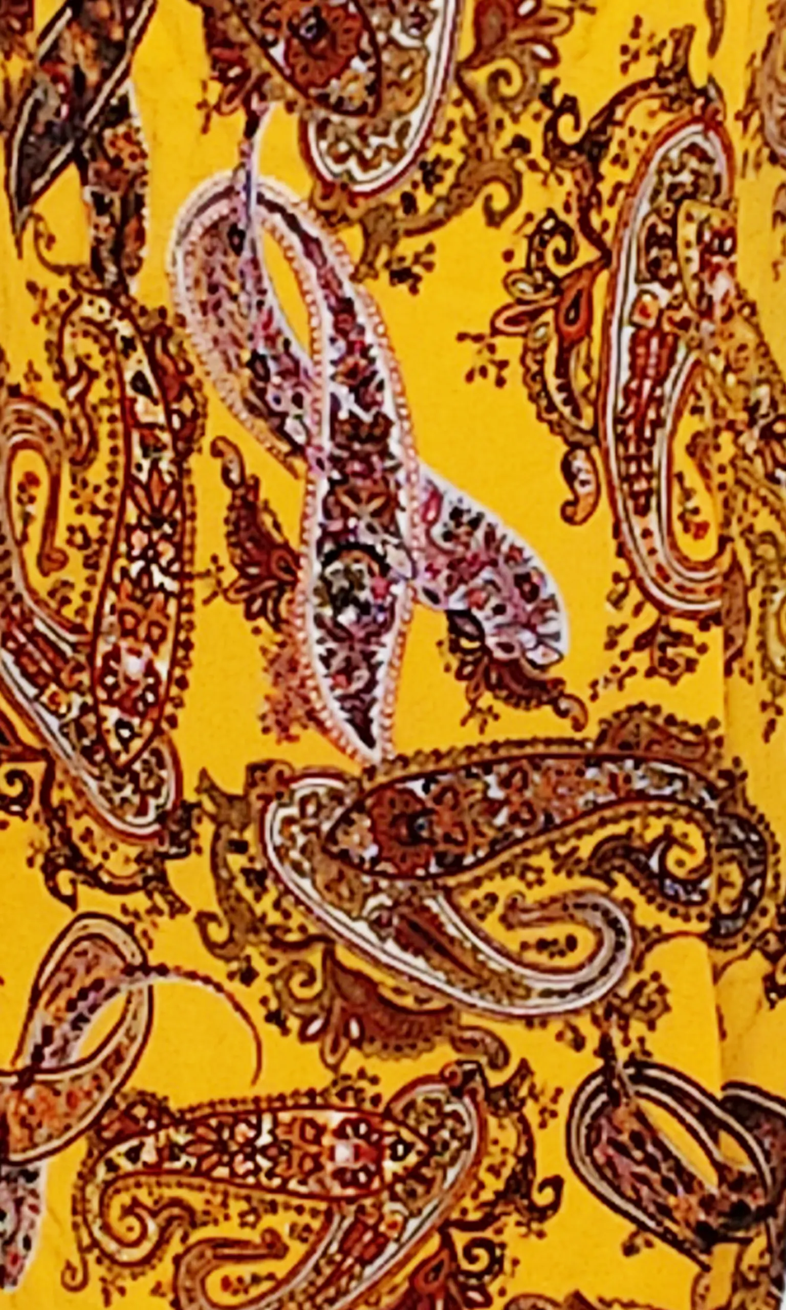 Paisley Pattern Shift Dress - Image 2