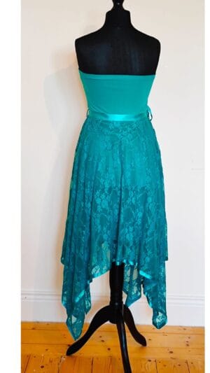 Alternative view of Isabel Lace Dress with Satin Belt
