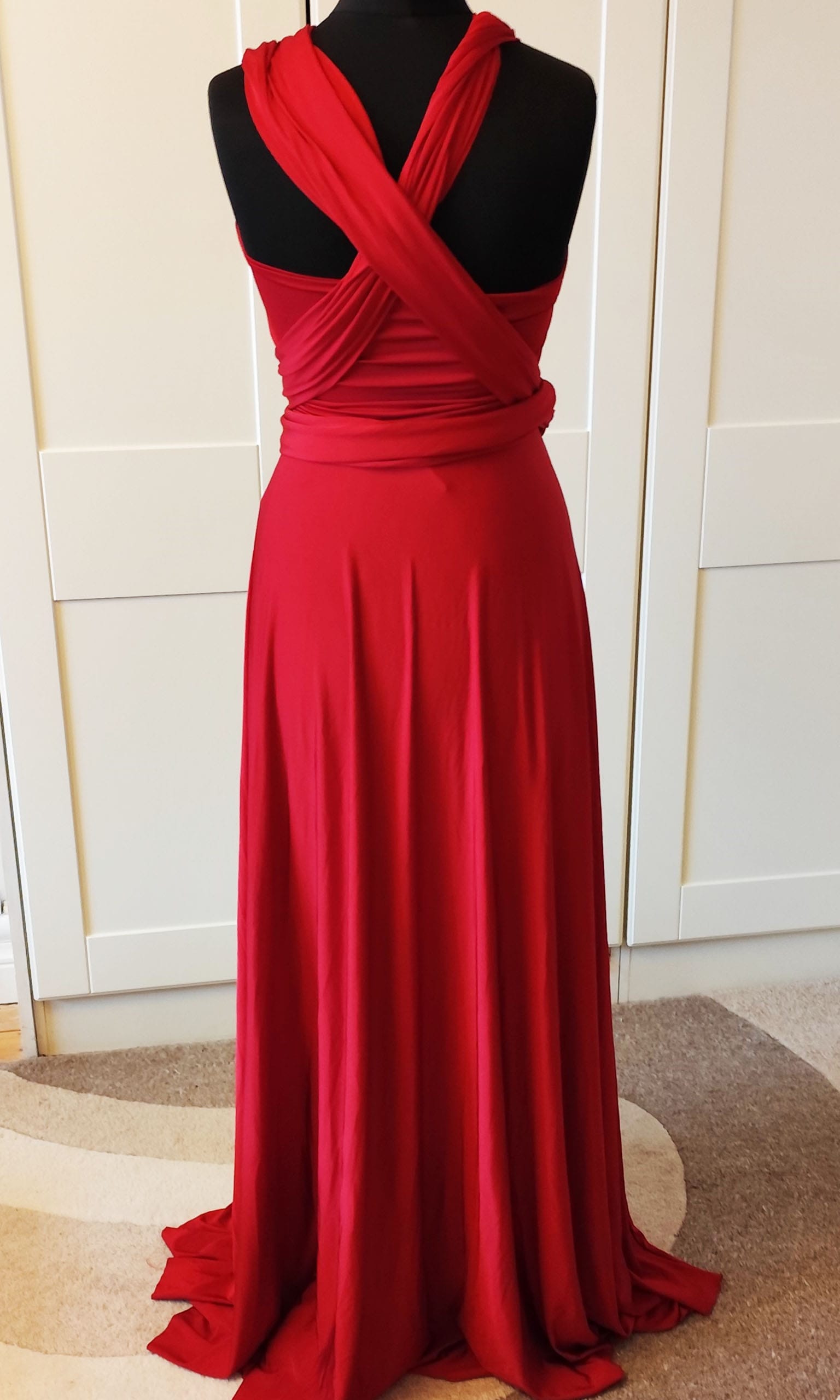 Multi Way Wrap Dress - Image 4