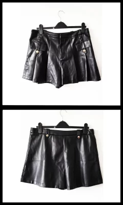 River Island Pleather Skort