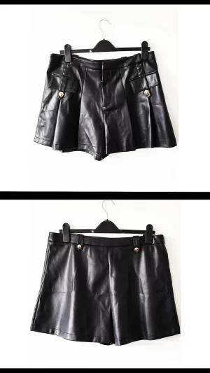 River Island Pleather Skort
