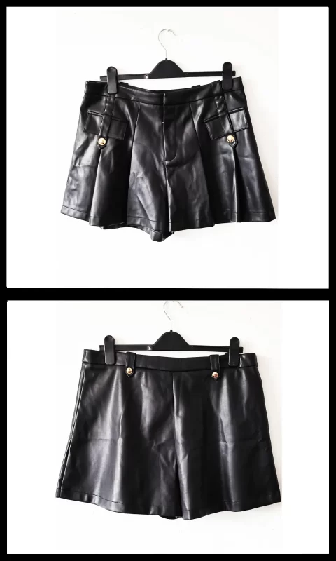River Island Pleather Skort