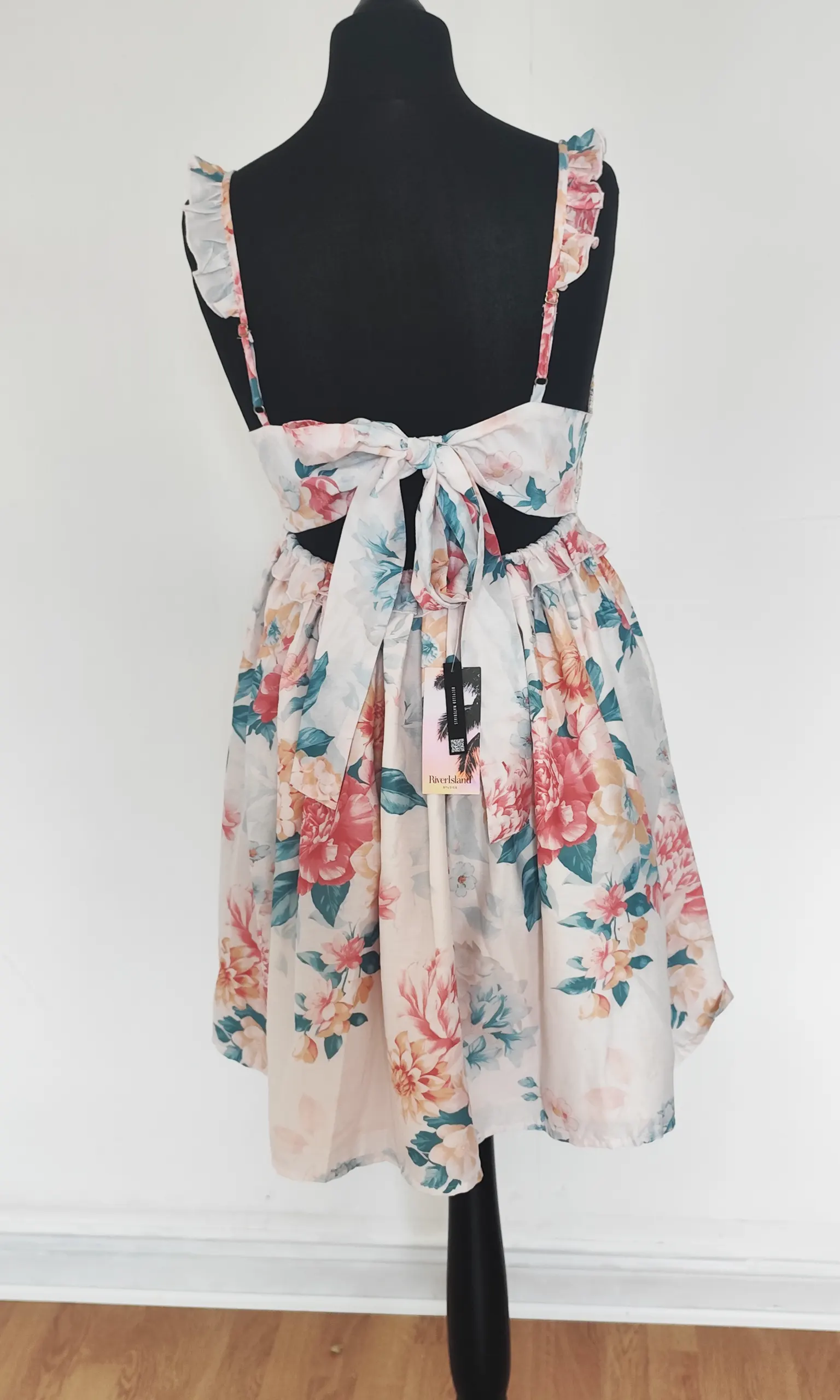 River Island Floral Baby Doll Dress - Image 3